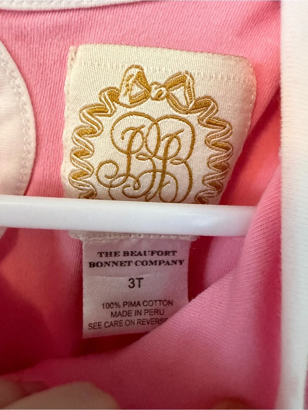 The Beaufort Bonnet Company Pink Ribbon Dress